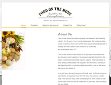 Tablet Screenshot of foodonthemove.com.au